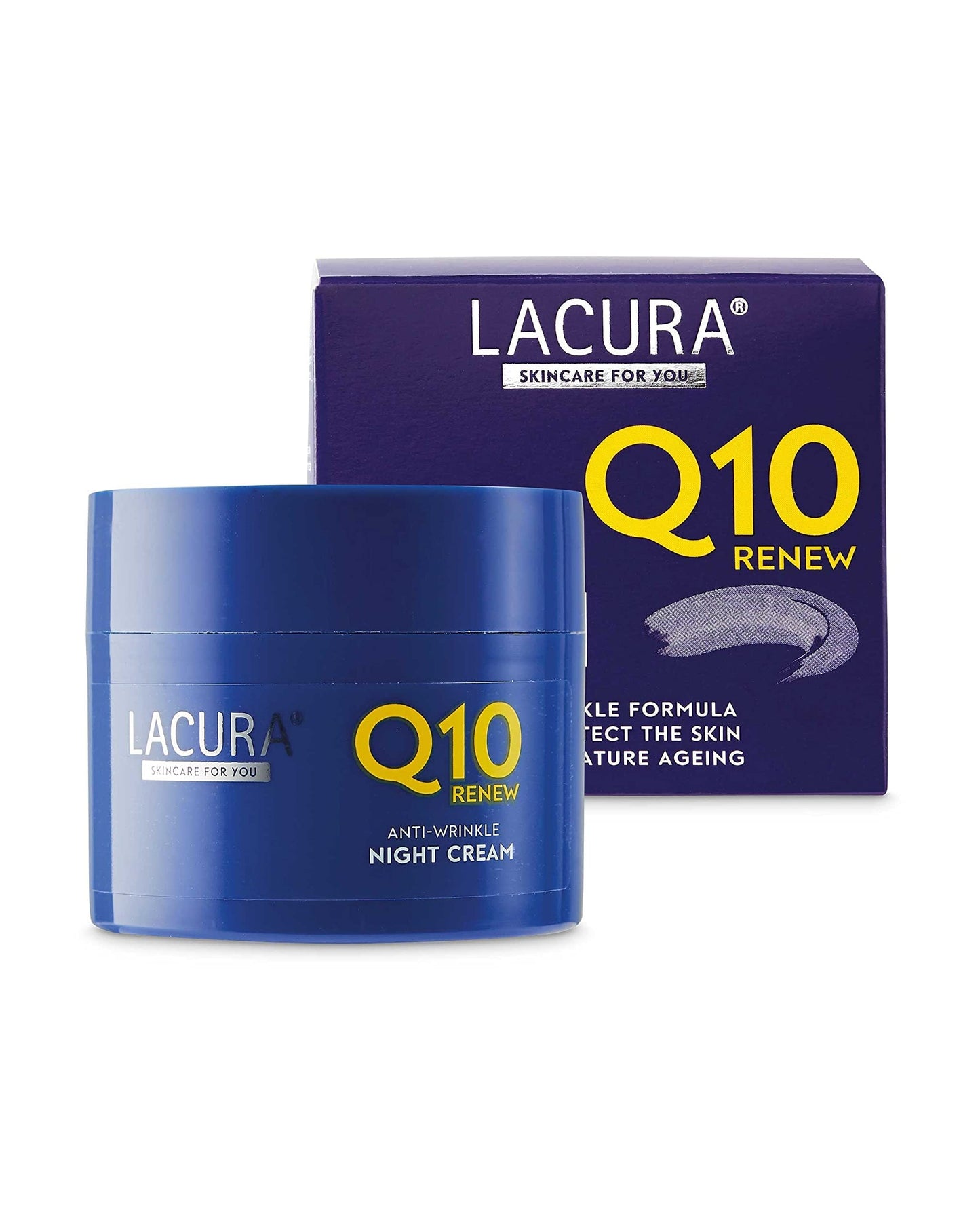 Aldi Lacura Q10 Renew Moisturising Face Creams Night plus Day SPF 20 Anti Wrinkle Anti Aging 50 millilitre
