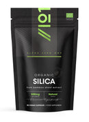 Organic Silicia 500mg - from Bamboo Shoot Extract - 90 Vegan Capsules (3 Months Supply) - Resealable and Recyclable Pouch - by Alpha01