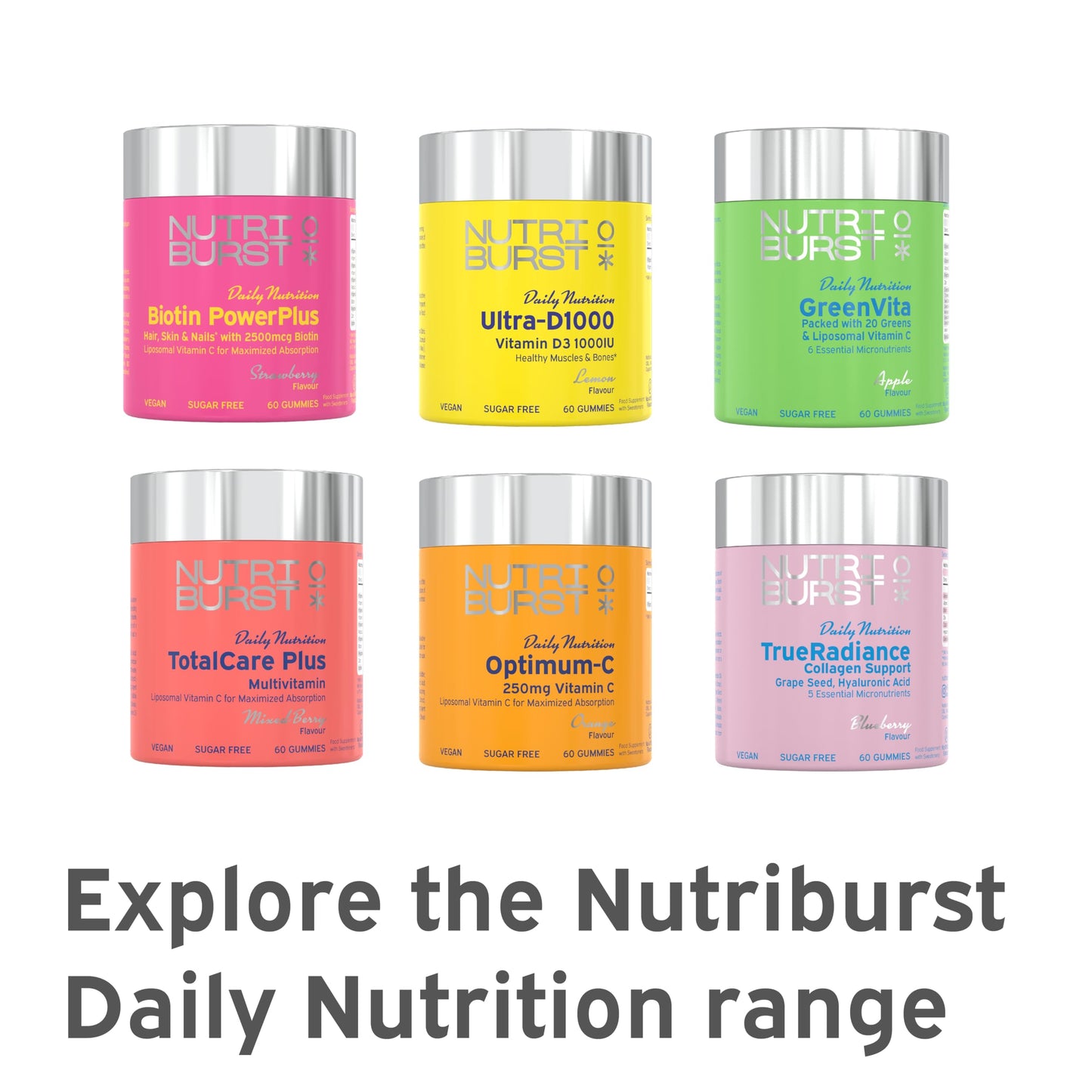 Nutriburst - FemBalance Hormone Balance for Women - Vitamin B6, Lemon Balm + Dong Quai - Regulate Hormones, Support Nervous System + Reduce Tiredness - 60 Gummies 1 Month Supply - Suitable for Vegans