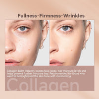 SingHao Collagen Multi Balm Stick,Multi Balm Stick Moisturizing Balm,Moisture Glow Multi Bal/m Sti/ck,Hydrating Collagen Moisturizer Face Ba/lm Stic/k,Anti Wrinkles Face Moisturiser B/alm