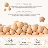 Xinyig 2 in 1- Luxury Anti-Wrinkle Foundation Stick,Double-Head Flawlesss Eraser Foundation Stick with Brush,S/tick Found/ation Makeup,Balance & Even Complexion,Multi-Use Full Coverage(Brilliant White, 01)