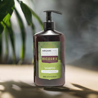 ARGANICARE Arganicare | Macadamia range | REPAIR SHAMPOO | With organic Macadamia oil | Cleans & Protects | Fight against split ends | High hydration | 400mL