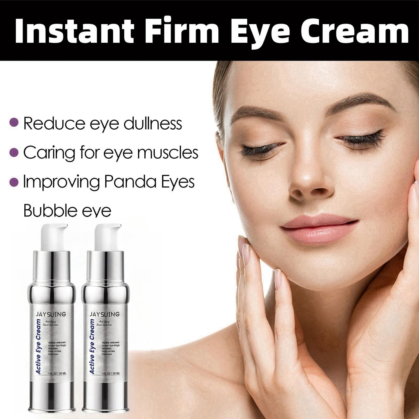AINxtolm 2PCS Seagrill Anti Wrinkle Serum,Anti-Aging Cream,Collagen Firming Serum,Eye Cream for Dark Circles and Puffy Eyes,Anti Wrinkles Essence,Dark Circles Under Eye Treatment Women,Under Eye Cream,Eye Gel
