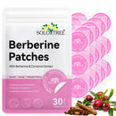 Premium Berberine Patch | 30 Patches | Natural Plant-Based Formula | Supports Metabolism & Energy Levels | Easy-to-Use, Discreet Patch
