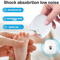 Leogony Electric Nail Clippers, Automatic Nail Cutter for Adults with Led Light