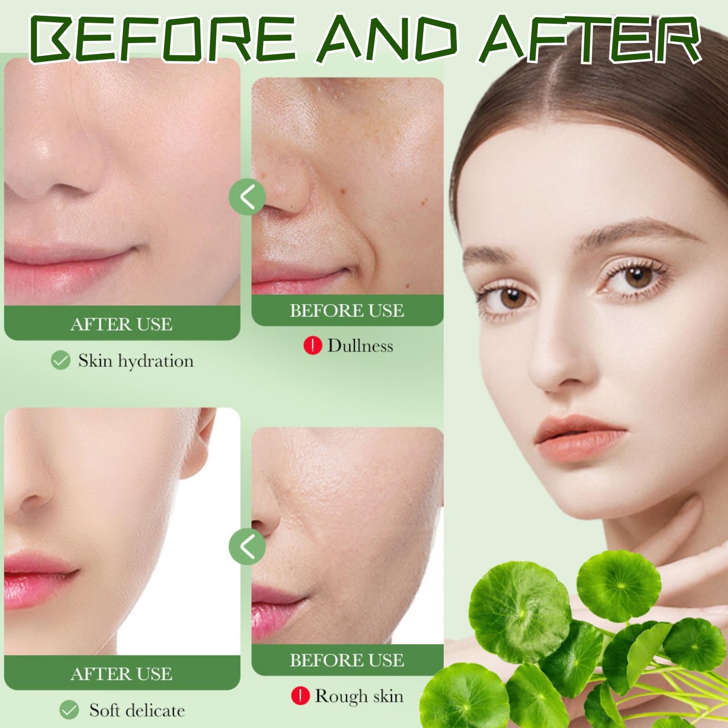 Hydrating Centella Gel Cream - Face Moisturizer for Women - Nourish Moisturiser for Oily Skin - Face Cream for Women - Centella Asiatica Gel Moisturiser - Sooths Skin Calms Acne 55g