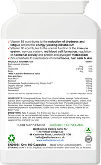 Wellscience Acai Shield Boost - Immune Support, Energy Booster & Antioxidant Protection with Acai Berry, Organic Moringa, Vitamins B6, Zinc & Biotin | Promotes Healthy Skin, Hair & Nails