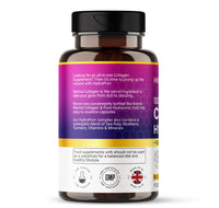 HALO NUTRITION Collagen Capsules - Marine Collagen Capsules with Hyaluronic Acid & Turmric- High Strength Collagen Supplements for Women & Men - 90 Capsules - Premium Collagen Complex for Skin Joints Hair