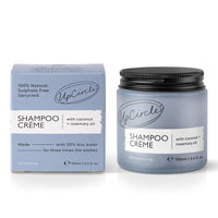 UPCIRCLE UpCircle Shampoo Crème with Rosemary Oil + Pink Berry – Gentle Formulation To Soothe + Cleanse – Coconut + Grapefruit oil – Natural, Vegan + Cruelty-Free