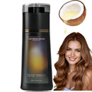 Ruojiar Po/lar Hair Dye Shampoo,3 in 1 Hair Color Shampoo,Instant Color Sham/poo,Colour Sham/poo for Gray H/air,Herbal Ingredients,Semi Permanent Ha/ir Dye,Gentle Maintenance Solution,Long-Lasting,Light Brown