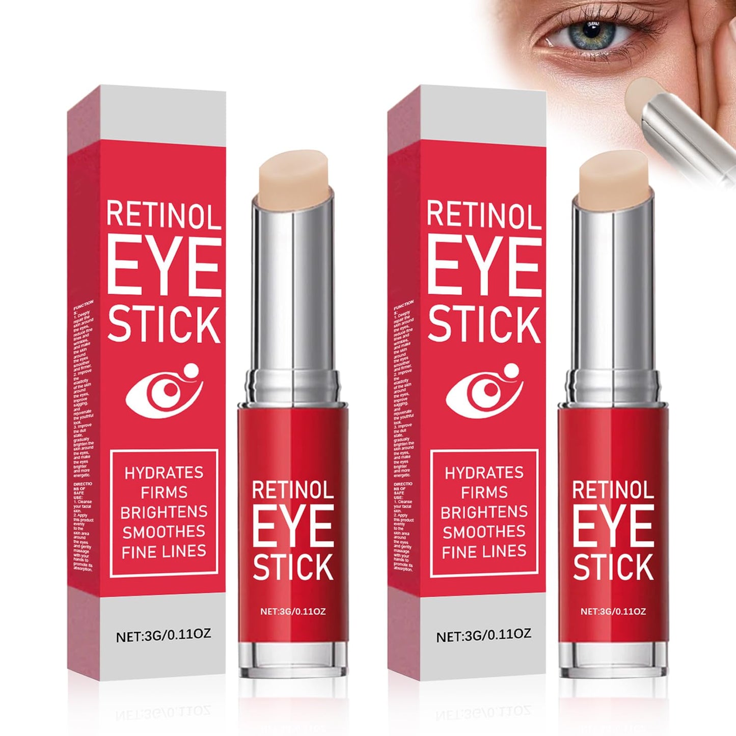 Retinol Eye Cream 2 PCS
