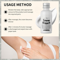 MINSHZEE Skin Bleaching Cream - Feminine Body Care - Underarm Whit/ening Creams - Inner Thigh Body Brightening Creams