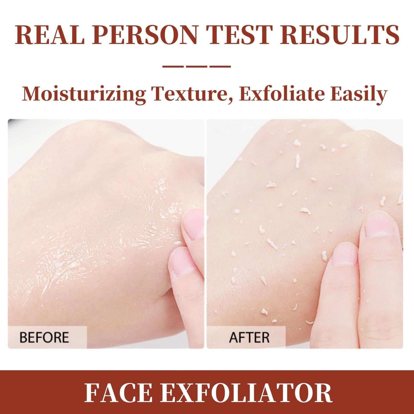 OunTechGlory Purifying Exfoliating Gel - Exfoliating Face Wash - Gentle Cleansing & Moisturizing for Soft, Purified Skin - Facial Scrub Soothe & Purify