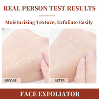 OunTechGlory Purifying Exfoliating Gel - Exfoliating Face Wash - Gentle Cleansing & Moisturizing for Soft, Purified Skin - Facial Scrub Soothe & Purify