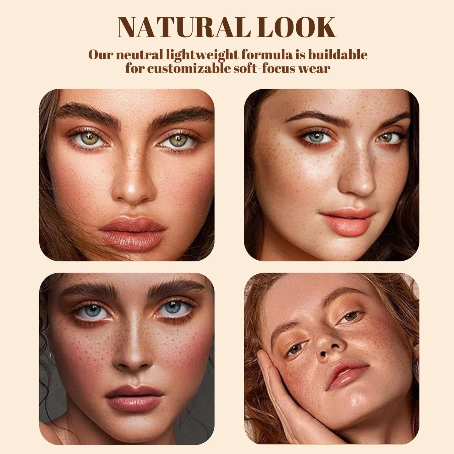 Waterproof Freckle Pen – Natural, Realistic Faux Freckles with Felt Tip Applicator. Quick-Drying, Long-Lasting, Skin-Friendly Makeup for Effortless Freckle Looks (Light Brown)