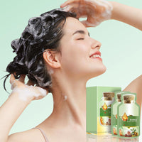 GNAUMORE New Botanical Bubble Hair Dye,Plant Extract Hair Dye Cream,Hair Dyeing Cream,Plant Based Hair Dye Shampoo,Lazy Botanical Bubble Hair Dye,Plant Fruit Hair Dye Cream(Dark brown)