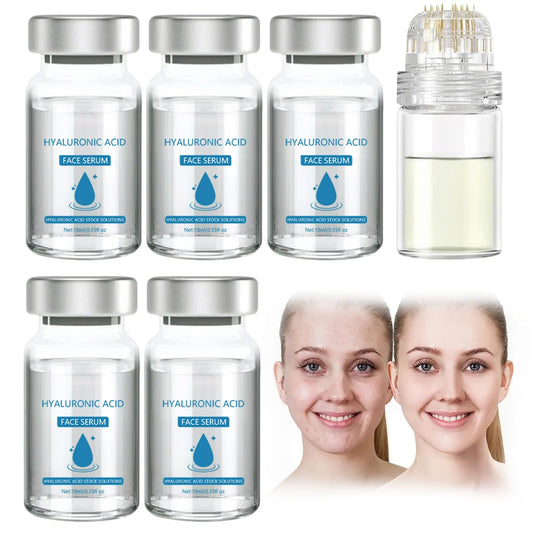 XdealCozyxc 6PCS Micro Infusion Kit, Facial System Serum Beauty Kit for Repair Skin Deep