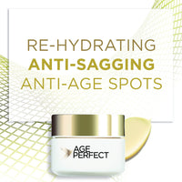 L'Oreal Paris Age Perfect Moisturizing and Nourishing Eye Cream for Mature Skin, Re-Hydrating Eye Cream with Soya Peptides 15 ml