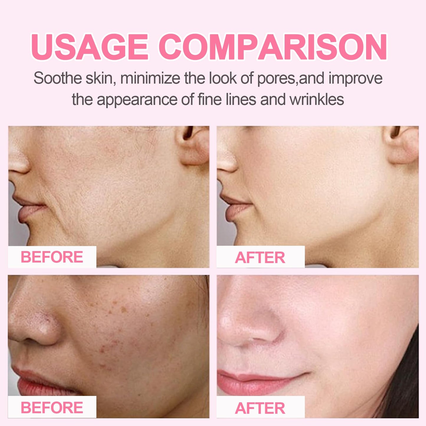 20Pcs PDRN Pink One Day Serum - Salmon DNA Repair Essence, Moisturizing & Firming Facial Treatment,Ultra Hydrating Serum with Niacinamide & Hydrolyzed Collagen, for Glowing Skin, Korean Skincare