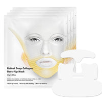 ThamGlow Retinol Deep Collagen Boost-Up Mask, Forehead Wrinkle Patches & V Edge Patches Face Lift, V Line Face Lifting Chin Mask, Neck Tape For Saggy Neck - Hydrate, Firm & Smooth Skin, Anti-Ageing Formula
