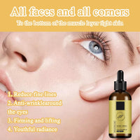 2 Bottles Anti Wrinkle Firming Serum, Firm and Plump Face Serum, Reduce Fine Lines and Tighten Skin, Moisturize and Nourish, Unisex, Comfortable Care, with Massage Board (30ml/Bottle)
