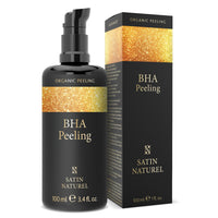 SatinNaturel Salicylic Acid BHA Exfoliant for Sensitive Skin 100ml, Anti Blemishes - Pore Minimizer Face Exfoliator - Hyperpigmentation Treatment - Organic Vegan Skin Care by Satin Naturel