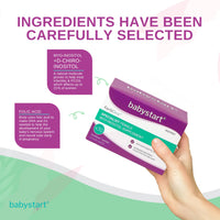 Babystart Fertility Supplements for Women - FertilOva 30 Sachets, 2 Week Supply, Pre Pregnancy Myo-Inositol and Folic Acid Supplement for Conception, Immune System and Fertility Support