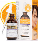 Advanced Clinicals Brightening Vitamin C Face Serum Anti Aging Eye Serum | Potent Vitamin C Face Moisturizer Acne Facial Serum For Dark Spot Treatment, Wrinkle Repair, & Uneven Skin Tone, 1.75 Fl Oz