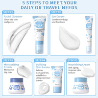 MIZEEYE Milk Skin Care Sets & Kits For Teen Girls, Skin Care Gift Set For Women, Shrink Pores & Moisturizing, Face Skincare Kit With Hyaluronic Acid, Alpha Arbutin For Fine Lines, Acne.