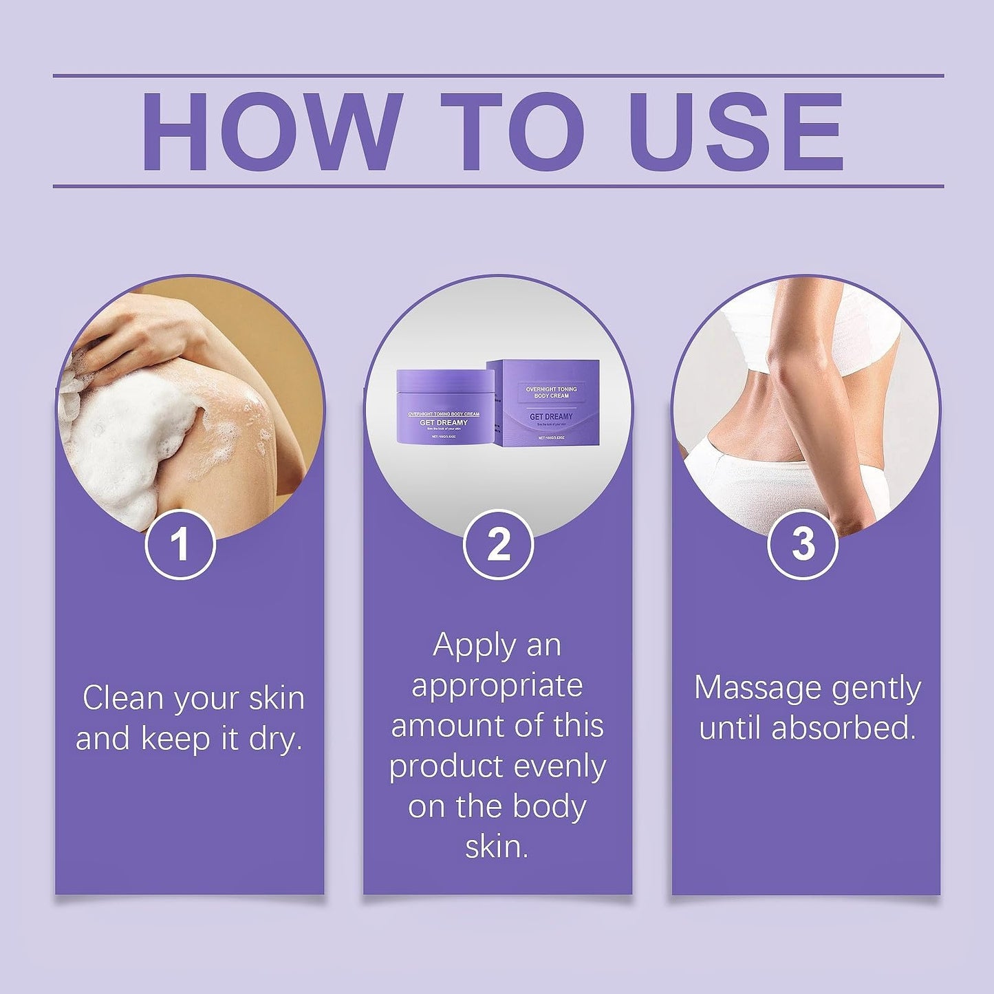QinZiEn Overnight Toning Whip,Skin Tightening Cream Body,Overnight Toning Firming Body Cream,Wrinkle Cream,Firming Crea-m for Loose Skin,Anti Wri-nkle,Body Creams for Women,Anti Aging,Deep Wrink-le Cr-eam
