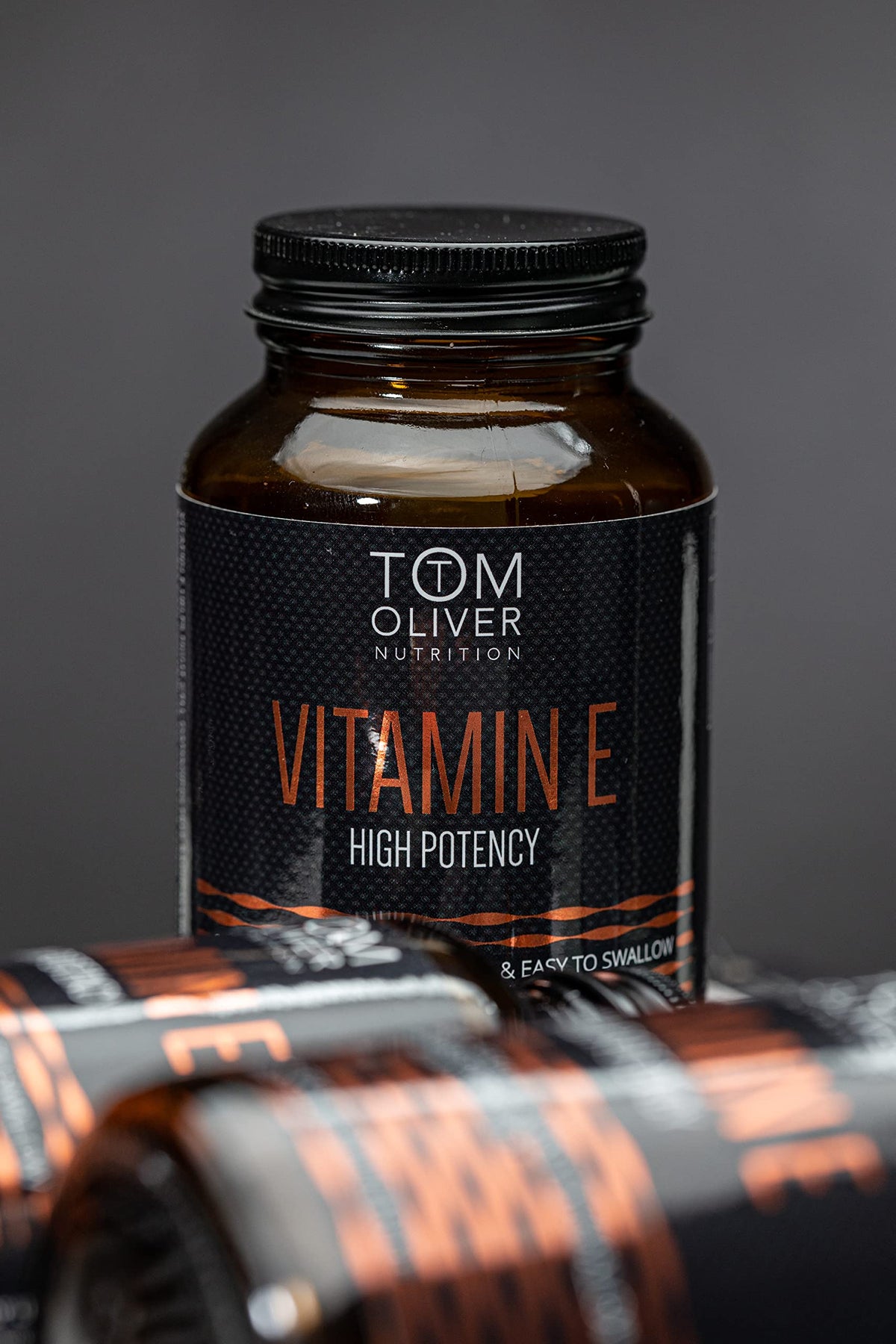 Tom Oliver Nutrition - Vitamin E 400IU High Potency, Highly Absorbable (60 Softgels) (1)