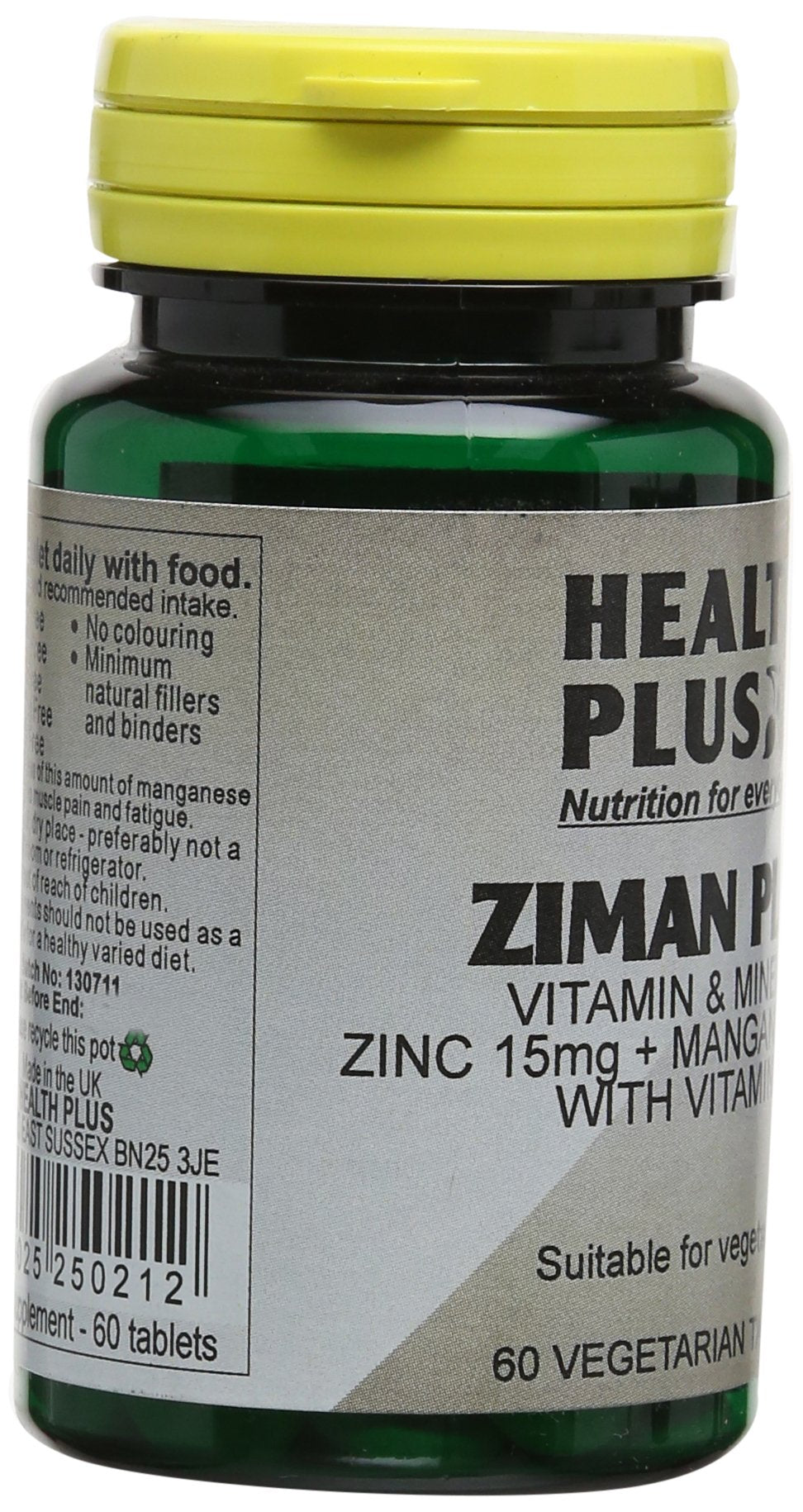 Health Plus Ziman Plus Mineral Supplement - 60 Tablets