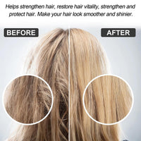 Hair Straightening Cream - Hair Smoothing Cream - Protein Hairs Treatment - Nourishing Fast Straightening Serum With Collagen & Silk For Women