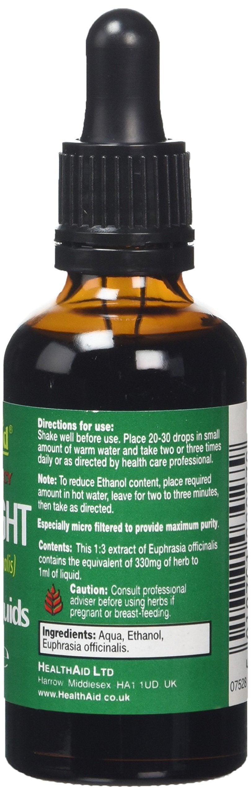 HealthAid Eyebright (Euphrasia officinalis) Liquid 50ml