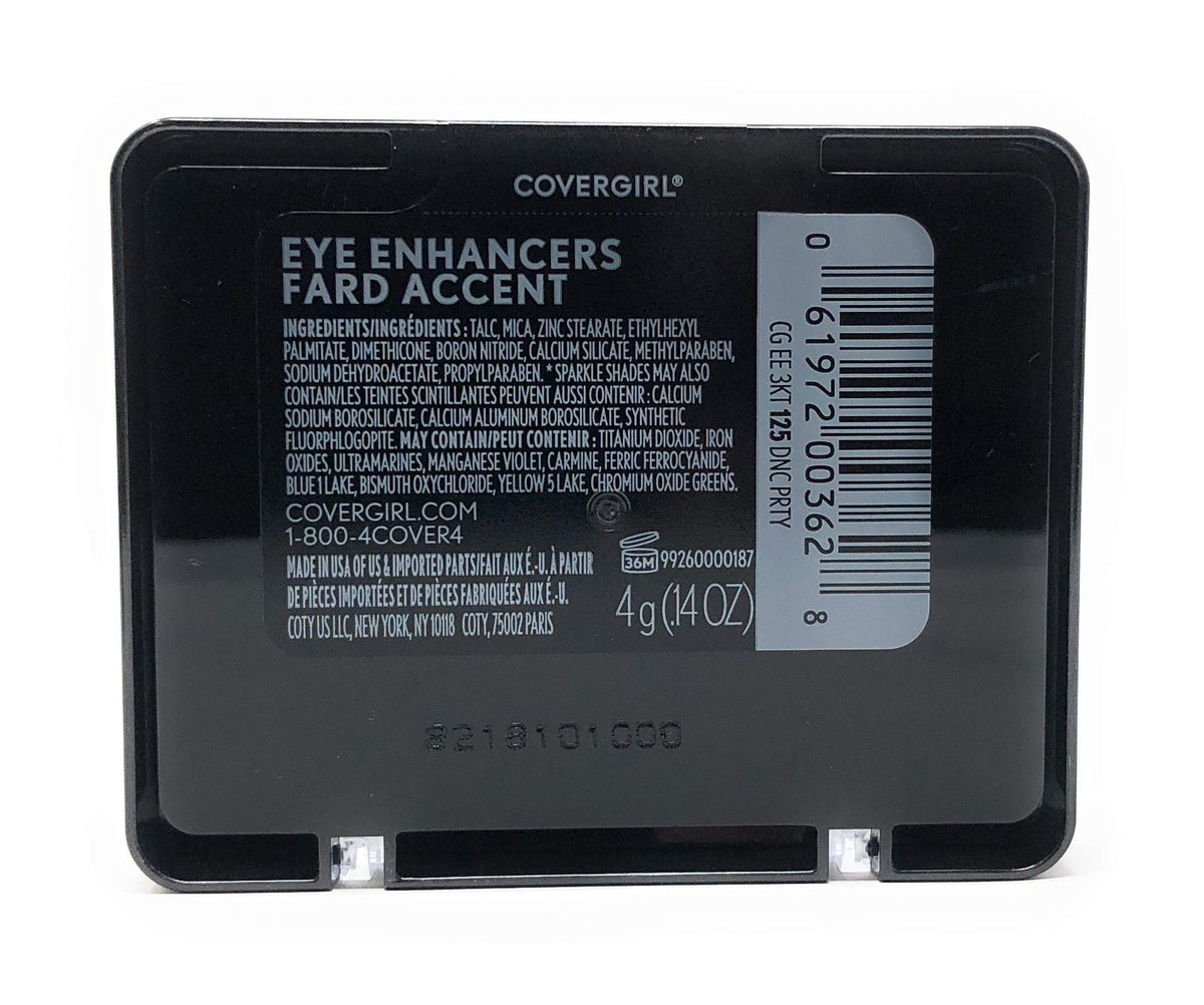 CoverGirl Cover Girl Eye Enhancers - Trio Eye Shadow, Dance Party #125, 0.17 oz - 3 ea