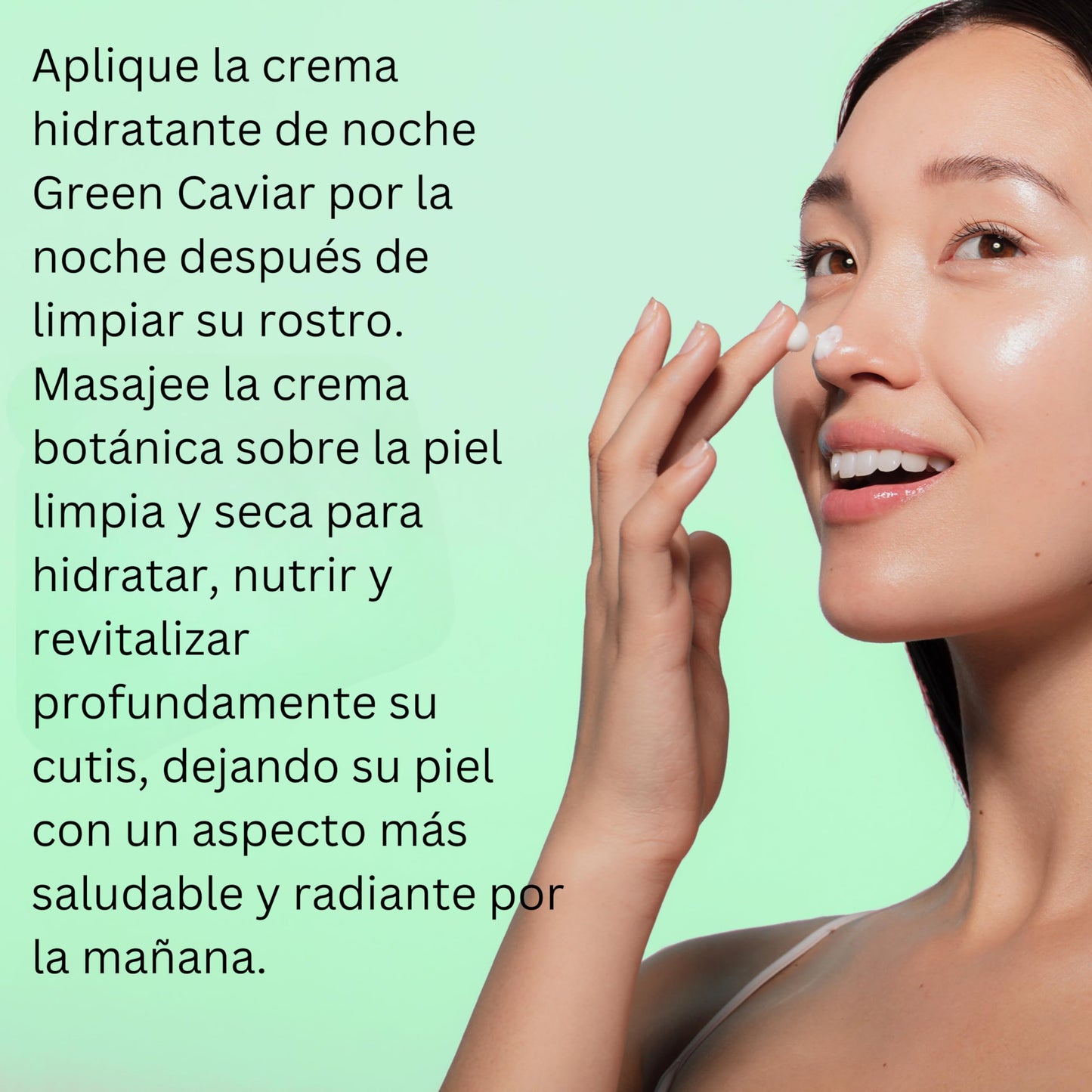 skinChemists Green Caviar Night Moisturiser Cream 50ml | Intense Hydration & Skin Repair for a Radiant Morning Glow - Night Cream for Improved Elasticity