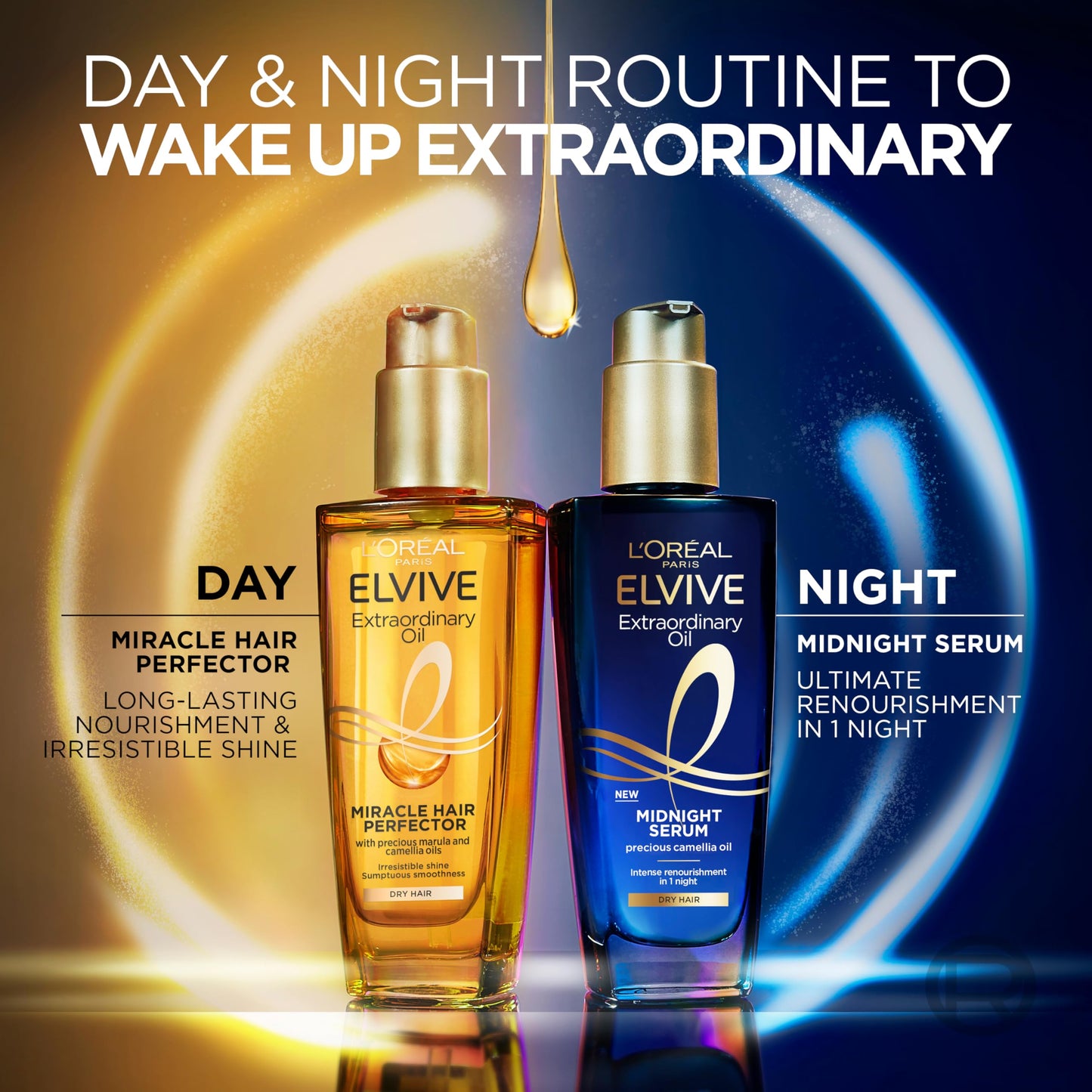 L'Oreal Paris L’Oréal Paris Elvive Extraordinary Oil, Midnight Serum Hair oil, 100ml