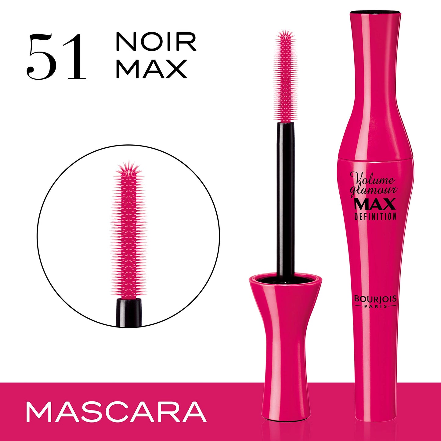 BOURJOIS Bourjois Volume Glamour Max Definition Mascara Max Black