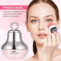 ANGEL SILK KOEC Electric Massage Eye Cream for Dark Circle, Firm and Smooth of Fine Lines, Tired Eye Refreshment with Gentle Vibration, for Anti-Wrinkle, Firming, Moisturizing