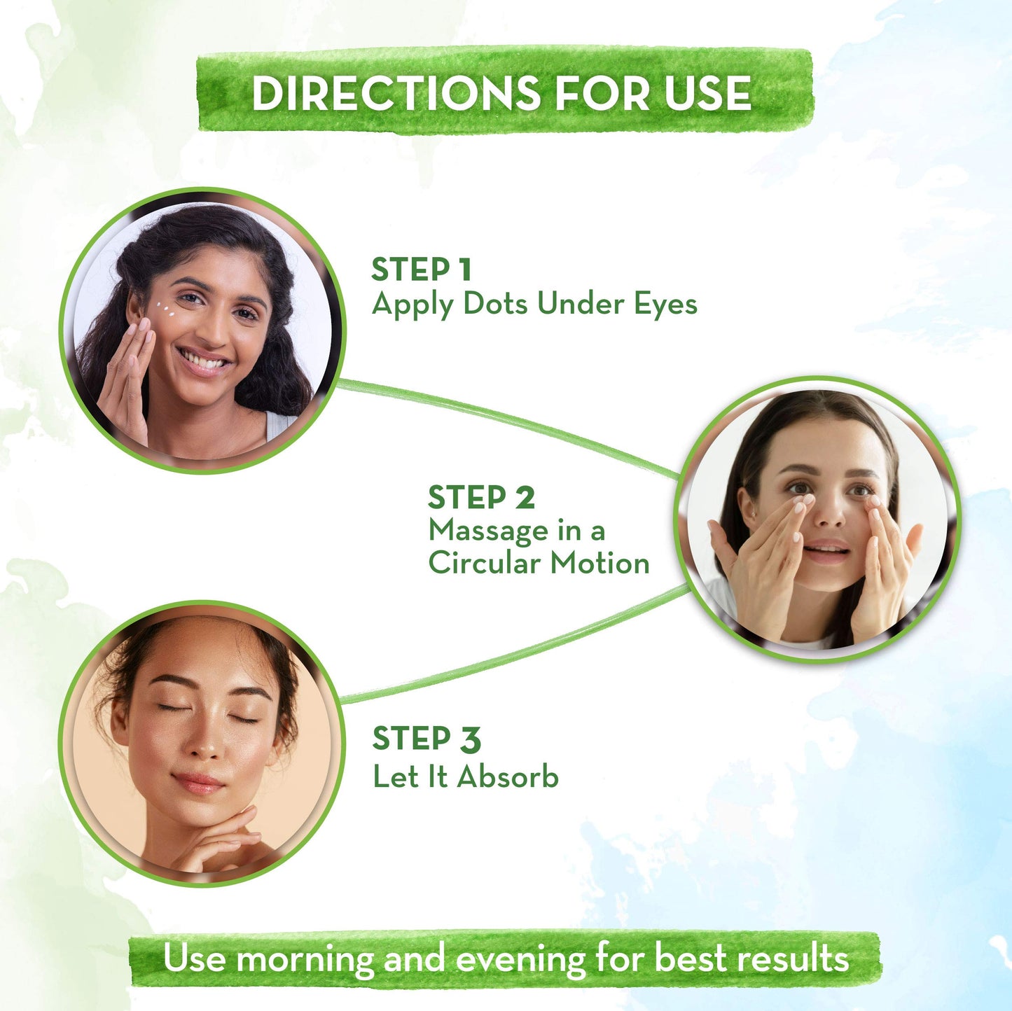 Mamaearth Bye Bye Dark Circles, Under Eye Cream for Dark Circles, with Cucumber & Peptides - 20ml
