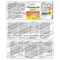 BANDINI Bandini® Vitamin D 2000 IU - High Strength Vitamin D3 Supplement (Cholecalciferol) - 400 Easy Swallow Micro Tablets (1+ Year Supply) - Vegetarian Vitamins - Immune System Booster & Bone Health Support