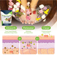 Herbal Detox Cleansing Foot Soak Beads,Body Detox Foot Soak Beads,Herbal Detox Foot Soak Bead,Natural Detoxingherbs Cleansing Foot Soak Beads,Herbal Detox and Shaping Foot Soak Beads for Men Women