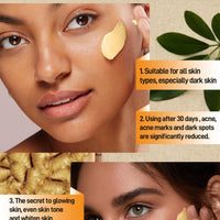 Turmeric Kojic Acid Face Cream- Natural Turmeric Skin Brightening Lotion for Face & Body, Anti-Aging Cream Turmeric Face Moisturizer for Dark Spots, Dry Skin Hydrating, Firming, Even Tone