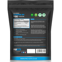 Vitamin B6 100mg - 60 Vegan Tablets 7000% Nrv Dose High Strength ๏ฟฝ B6 Vitamins Contributes to Healthy Metabolism, Reduction of Tiredness, Normal Immune & Nervous System Function ๏ฟฝ PROELITE