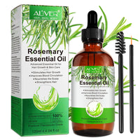 Rosemary Oil for Hair Growth & Skin Care 120 ML, Hair Loss and Hair Regrowth Treatment, Stimulates Hair Growth, Improves Blood Circulation for Men and Women 4.04 Oz