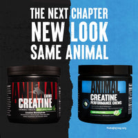 Animal Creatine Chews Tablets - Enhanced Creatine Monohydrate with AstraGin to Improve Absorption, Sea Salt for Added Pumps, Delicious and Convenient Chewable Tablets - Green Apple - 120 Count