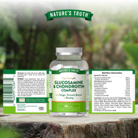 Nature's Truth Glucosamine and Chondroitin Complex - 60 Tablets - with Ginger, Turmeric Extract & Rosehip
