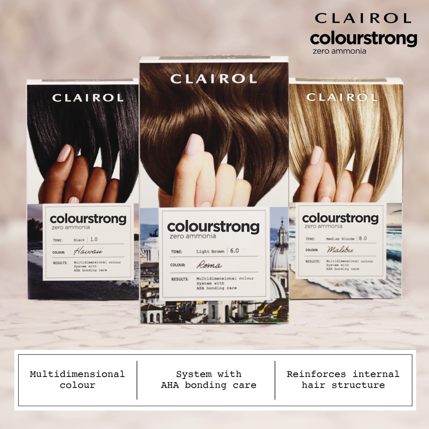 Clairol CLAIROL COLOUR STRONG PERMANENT HAIR DYE - 6.0 LIGHT BROWN