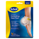 Scholl ExpertCare Exfoliating Heel Peel Foot Mask for Visibly Softer and Smoother Heels, Clinically Proven - 1 Pair