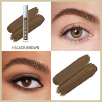 KIMUSE Eyebrow Gel, Eye Brow Tint, Waterproof, Long-Lasting, Smudge-Proof, Transfer-Proof (BLACKBROWN)